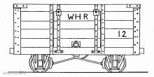 Peco DM51 - Welsh Highland Rly 4ton Mineralwagen