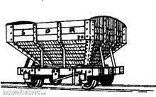 Peco DM6 - Snailbench Dist. Rlys Hopper Wagon