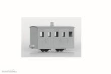 Peco DM62 - Ffestiniog und Blaneau Rly Planked 3. Klasse-4-Rad-Reisebus