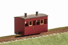 Peco DM68 - Viktorianischer 2 Comp Planked Coach