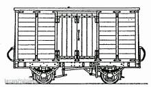 Peco DM70 - Tralee und Dingle Railway Planwagen für den Güterverkehr