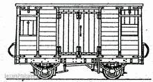 Peco DM71 - Überdachter Vieh- und Güterwagen der Tralee and Dingle Railway