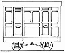 Peco DM76 - Freiberuflicher, getäfelter Allradwagen der 1. Klasse
