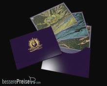 Donnerhaus GbR DOHJ003 - Jannasaras Kartentasche - Goldene und Silberne Mappe