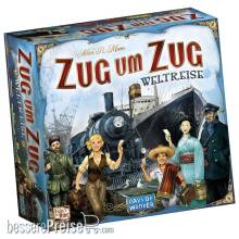 Days of Wonder DOW0003 - Zug um Zug: Weltreise Grundspiel DE