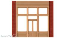 Woodland Scenics DPM30161 - Street Level 20th Century Entry Door (x4)