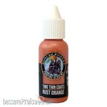 DUNCAN RHODES TWO THIN COATS DRTTC10010 - Rust Orange