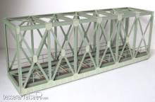 Modellbau Laffont E101 - Fachwerk-Kastenbrücke 1-gleisig resedagrün Spur 1