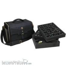 ENHANCE Gaming ENTTCFM110BKEW - ENHANCE Wide Base Miniature Carrying Case - Mini Figure Storage