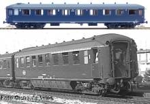 Exact-Train EX10050 - Reisezugwagen-Set, 2-tlg. Plan K, Ep. III
