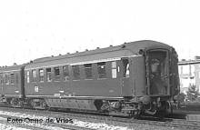 Exact-Train EX10052 - Reisezugwagen NS AB7379 Plan K Berlinerblau, Betriebsnummer oben