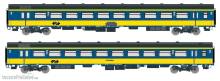 Exact-Train EX11062 - Reisezugwagen 2-er Set NS ICR (Originalversion), Ep. IV