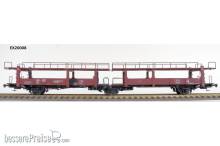 Exact-Train EX20008 - DB-ATG Laekkms 542 Autotransporter Blechverkleidung 21 RIV 80 DB 426 5 404-0 P(ex 20007B), (Ohne Federpuffer)