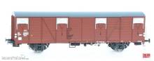 Exact-Train EX20187 - NS HBS Dunkel Aluminium Luftklappen mit ´Phillips´ Plakat und Aufschrift ´Pillips Kobenhavn´ Epoche III