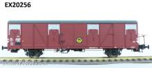 Exact-Train EX20256 - NS HBS Dunkel Aluminium Luftklappen mit Viehfutter Plakat Bremserbühne Epoche III