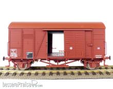 Exact-Train EX20306 - SNCF Oppeln 2er Set (60iger Jahre Ausführung) 1 mit Bremserhaus braun, 1 rot mit französischen Lager Epoche III