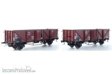 Exact-Train EX20360 - DR Duisburg Omm37 Brit-US Zone (EX20260A), DR Duisburg Omm37 Brit-US Zone (EX20260B)