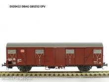 Exact-Train EX20412 - DBAG Gbs 252 Güterwagen mit DGAG Emblem Epoche V