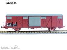 Exact-Train EX20435 - SBB Gbs Güterwagen mit kleinem SBB Emblem, glattem Dach und Türen mit Sicken Epoche VI