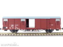 Exact-Train EX20479 - DR Güterwagen Glmms 01 MC RIV OPW 50 DR 150 1533-0, 7 Sicken, Tür mit Verstärkung, Epoche Iva (Zu öffnenden Türen)