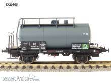 Exact-Train EX20503 - DB 2er Set 24m3 Einheitsbauart Leichtbau-Kesselwagen Sönnewald