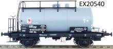 Exact-Train EX20540 - PKP 24m3 Einheitsbauart Leichtbau-Kesselwagen Silber grau