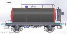 Exact-Train EX20590 - NS 24m3 Einheitsbauart Leichtbau-Kesselwagen Gulf