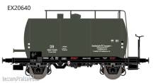 Exact-Train EX20640 - DB 30m3 Leichtbau Uerdinger Bauart Kesselwagen ohne Bremserhaus Konti 558 726 [P]