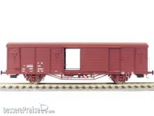 Exact-Train EX20707 - DR Güterwagen Gbs [1500] 21 RIV 50 DR 150 0135-1, 7 Sicken, Tür ohne Verstärkung, Epoche Ivc (Zu öffnenden Türen)