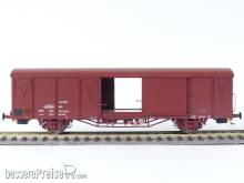 Exact-Train EX20708 - DB Güterwagen Gbs258 01 RIV-EUROP 80 DB 152 4 324-1, 7 Sicken, Tür ohne Verstärkung, Epoche V (Zu öffnenden Türen)