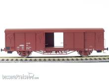 Exact-Train EX20709 - DB Güterwagen Gbs258 01 RIV-EUROP 80 DB 152 5 035-2, 7 Sicken, Tür mit Verstärkung, Epoche VI (Zu öffnenden Türen)