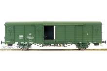 Exact-Train EX20710 - DR Güterwagen Gbs Post 50 50 00-10 430-5, 7 Sicken, Tür mit Verstärkung, Epoche IV (Zu öffnenden Türen)