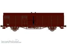 Exact-Train EX20745 - DR Hbqs-z [2312] Mannschaftswagen, 11 Sicken, Epoche IV/V (Zu öffnenden Türen)