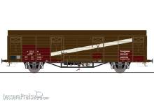Exact-Train EX20746 - DR Hbs [1500] Probewagen, 7 Sicken, Epoche IV (Zu öffnenden Türen)
