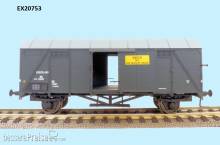 Exact-Train EX20753 - NS CHGZ gedeckter Wagen Beschriftung ´Los gestort graan´ Epoche III Nr. 13831