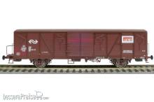 Exact-Train EX20781 - NS GBS Frico Braun und Rot Frigo Logo mit Bremserebühne. Mit farbigen Hintergrund. Epoche IV