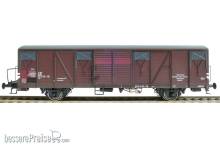 Exact-Train EX20782 - NS .GS Vredestein Braun mit Bremserbühne. Mit farbigen Hintergrund. Epoche IV