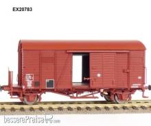 Exact-Train EX20783 - SNCF Oppeln mit Bremserbühne rot mit französischen Lager Epoche IV