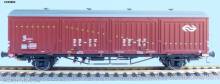 Exact-Train EX20802 - NS .Hbis Nr. 21 RIV 84 NS 216 5 043-1, 8 Sicken, braun, grüner Streifen und Aufschrift ´Pillips Kobenhavn´