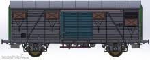 Exact-Train EX20913 - NS S-CHO (Gs1420) mit aluminium Luftklappen (Margarinevervoer) Epoche III Nr. 7908
