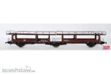 Exact-Train EX21363 - DB Laes 542 Autotransporter Blechverkleidung mit DB Logo 21 RIV 80 DB 413 0 112-6