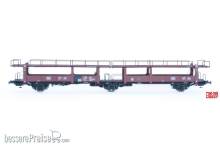 Exact-Train EX21365 - DB Laekkms 542 Autotransporter Blechverkleidung 21 RIV 80 DB 426 5 803-7