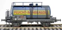 Exact-Train EX22008 - DB 24m3 Einheitsbauart Leichtbau-Kesselwagen (EVA) Flucht (Verschmutzt)