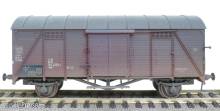 Exact-Train EX22070 - DB Bremen gedeckter Wagen Glm Epoche IV (Verschmutzt)