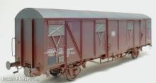 Exact-Train EX22093 - DB Güterwagen Gbs 254 mit DB emblem auf Tür (Verschmutzt)