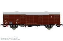 Exact-Train EX23040 - CSD 2er-Set Gbgs/Zts Güterwagen (Braun)