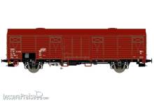 Exact-Train EX23041 - CSD 2er-Set Gbgs/Zts Güterwagen (Braun)