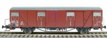 Exact-Train EX23060 - DB Güterwagen Glmms 61 Nr. 193 195 Bremserbühne Epoche III