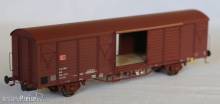 Exact-Train EX23080 - DB Gbs264 EUROP ex[1554] Güterwagen, 11 Sicken, Epoche V (Zu öffnenden Türen)