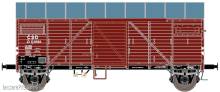 Exact-Train EX23700 - CSD Bremen Zt Güterwagen mit Blechdach (Gleitlager)